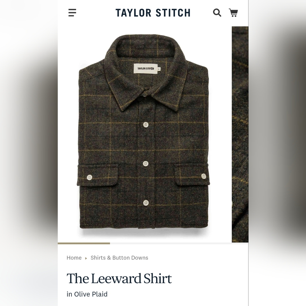 Taylor Stitch Leeward Shirt